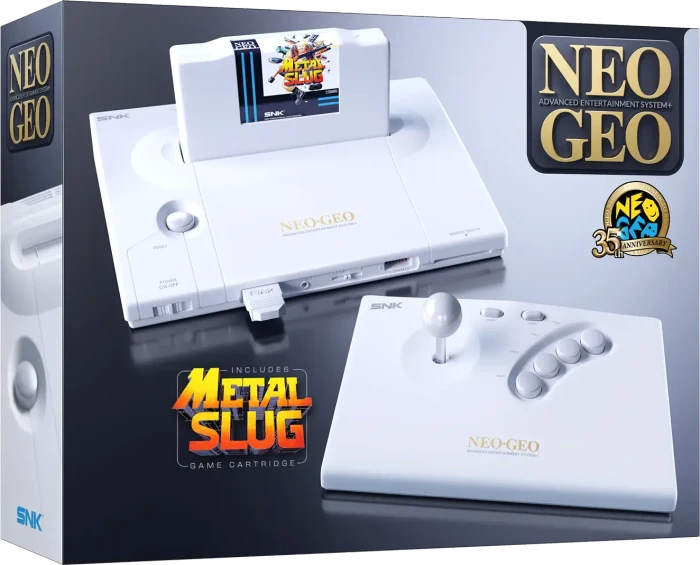 NEOGEO AES+ Anniversary Edition White - retro Konsole