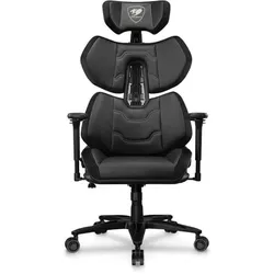 COUGAR Terminator Elite PC-Gamingstuhl Gepolsterter Sitz Schwarz, Silber