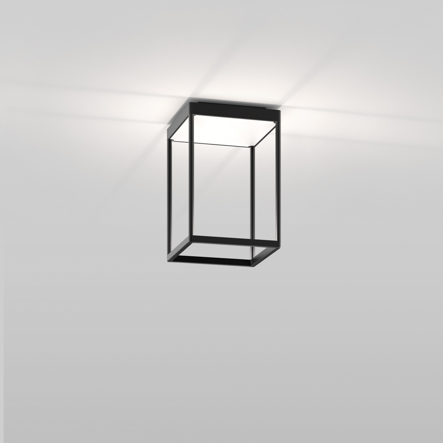 Serien Lighting LED-Deckenleuchte REFLEX² S 30cm schwarz 2700K RE2650 4260771520398