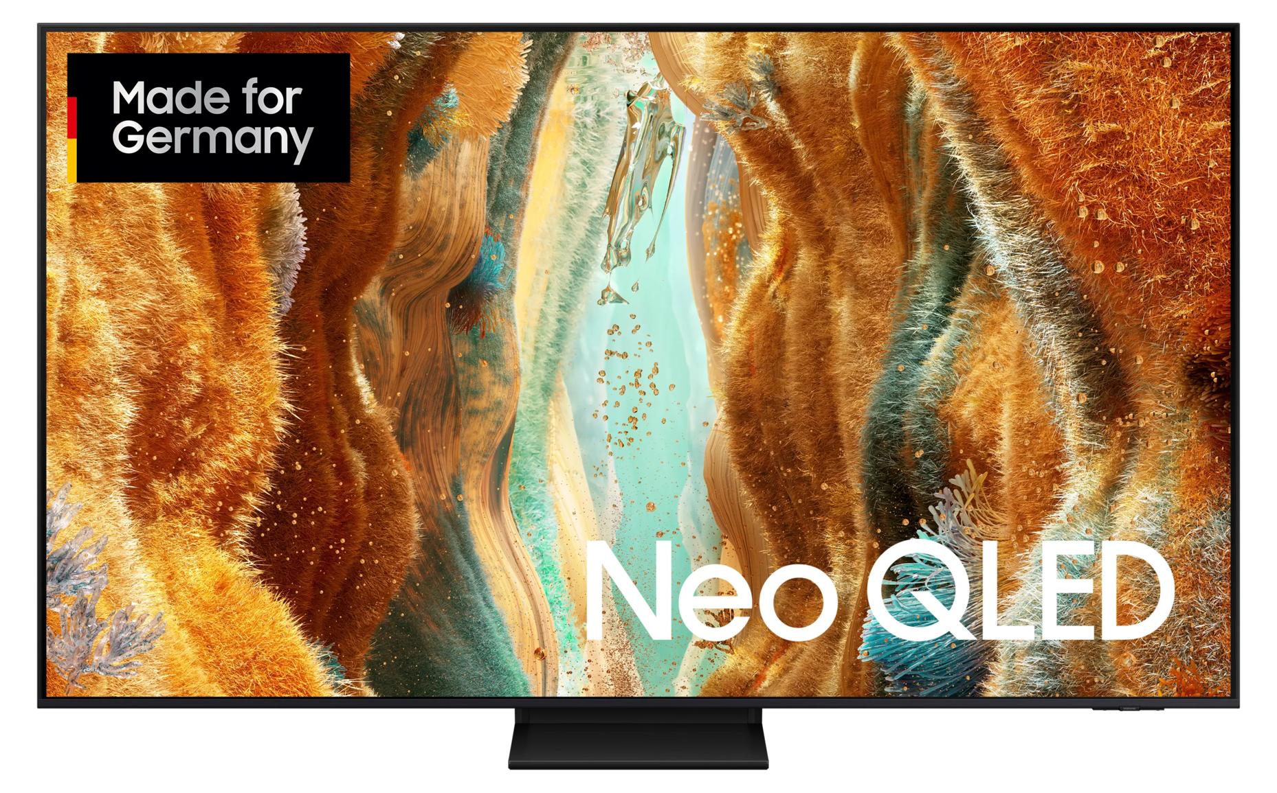 Samsung 55" Neo QLED QN70F 4K Vision AI Smart TV (2025), 139,7 cm (55"), 3840 x 2160 Pixel, Neo QLED, Smart-TV, WLAN, Schwarz