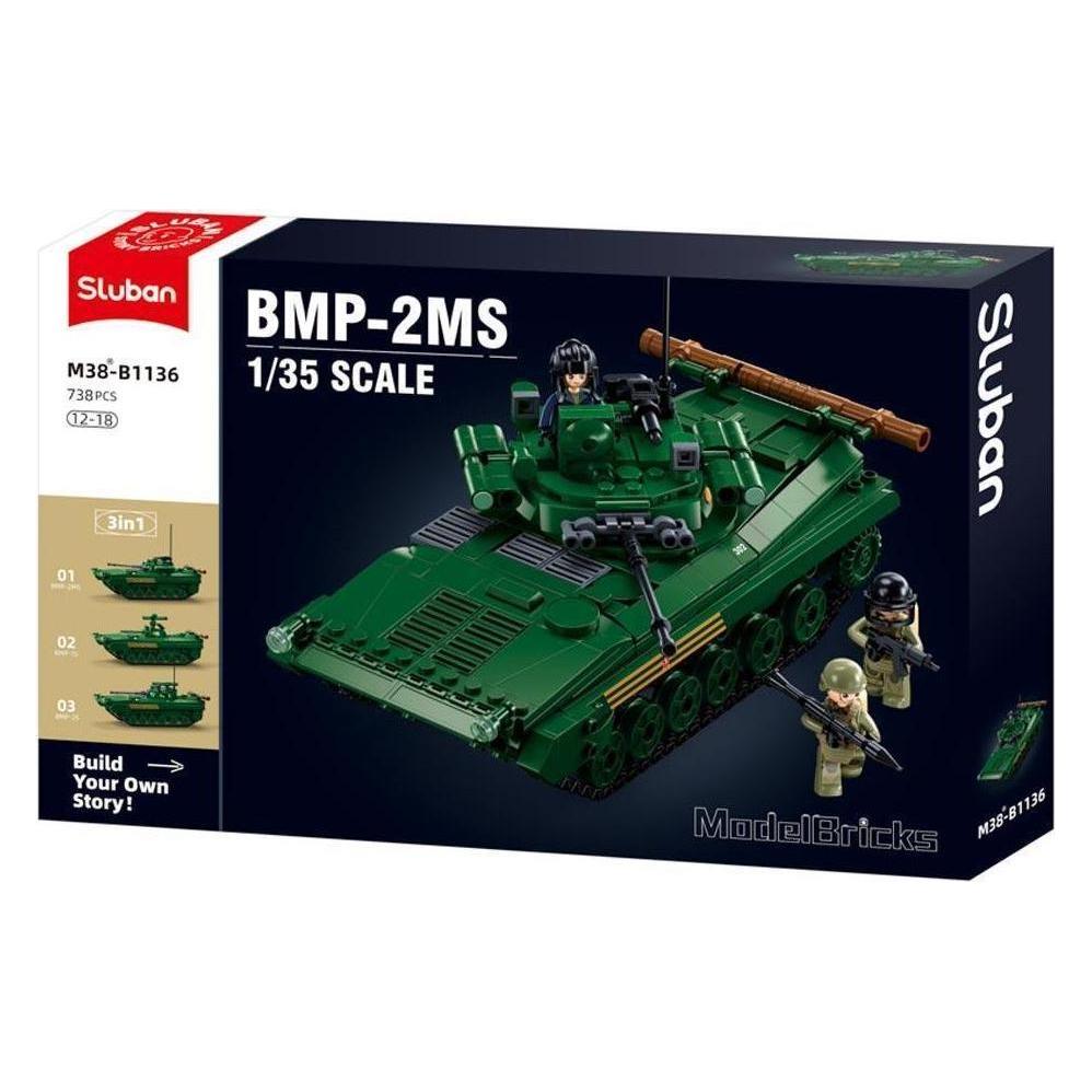 Sluban SL96006 - 3 in 1 Kampfpanzer (SL96006)