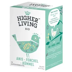 Higher Living Anis, Fenchel & Kümmel bio (15Btl)