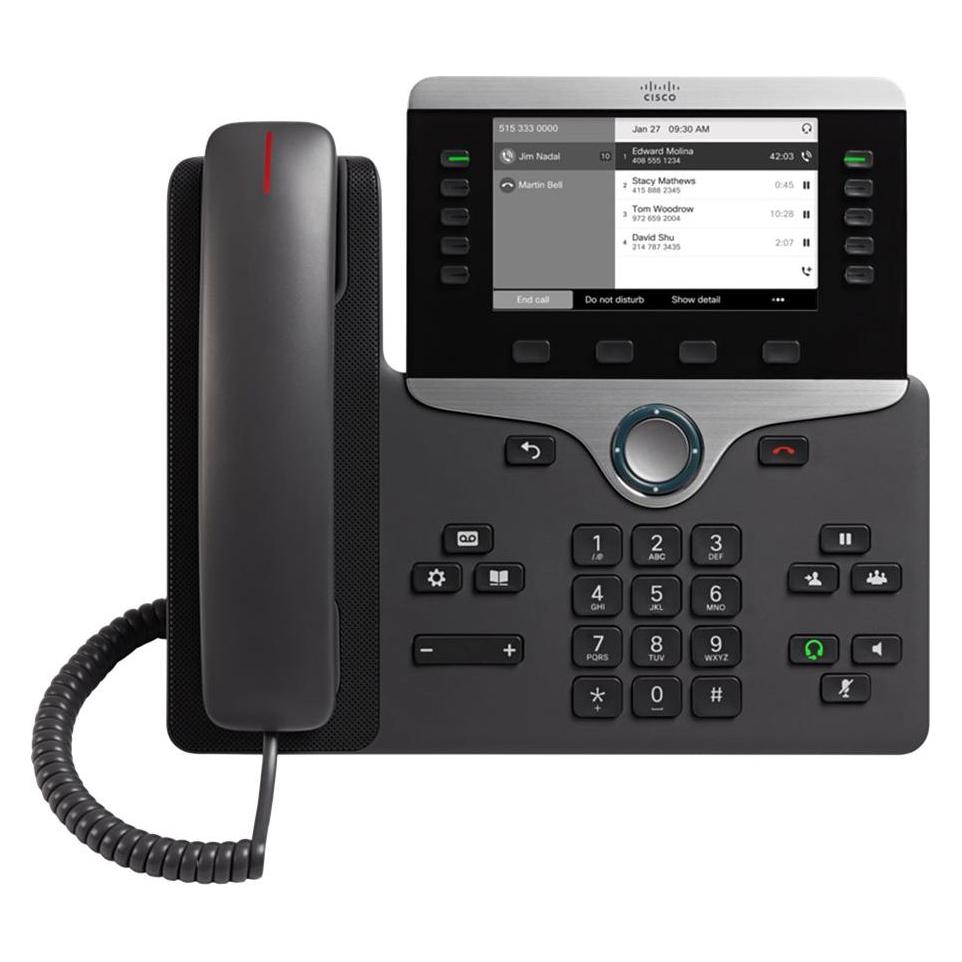 Cisco IP Phone 8811 IP-Telefon Schwarz (CP-8811-K9=)