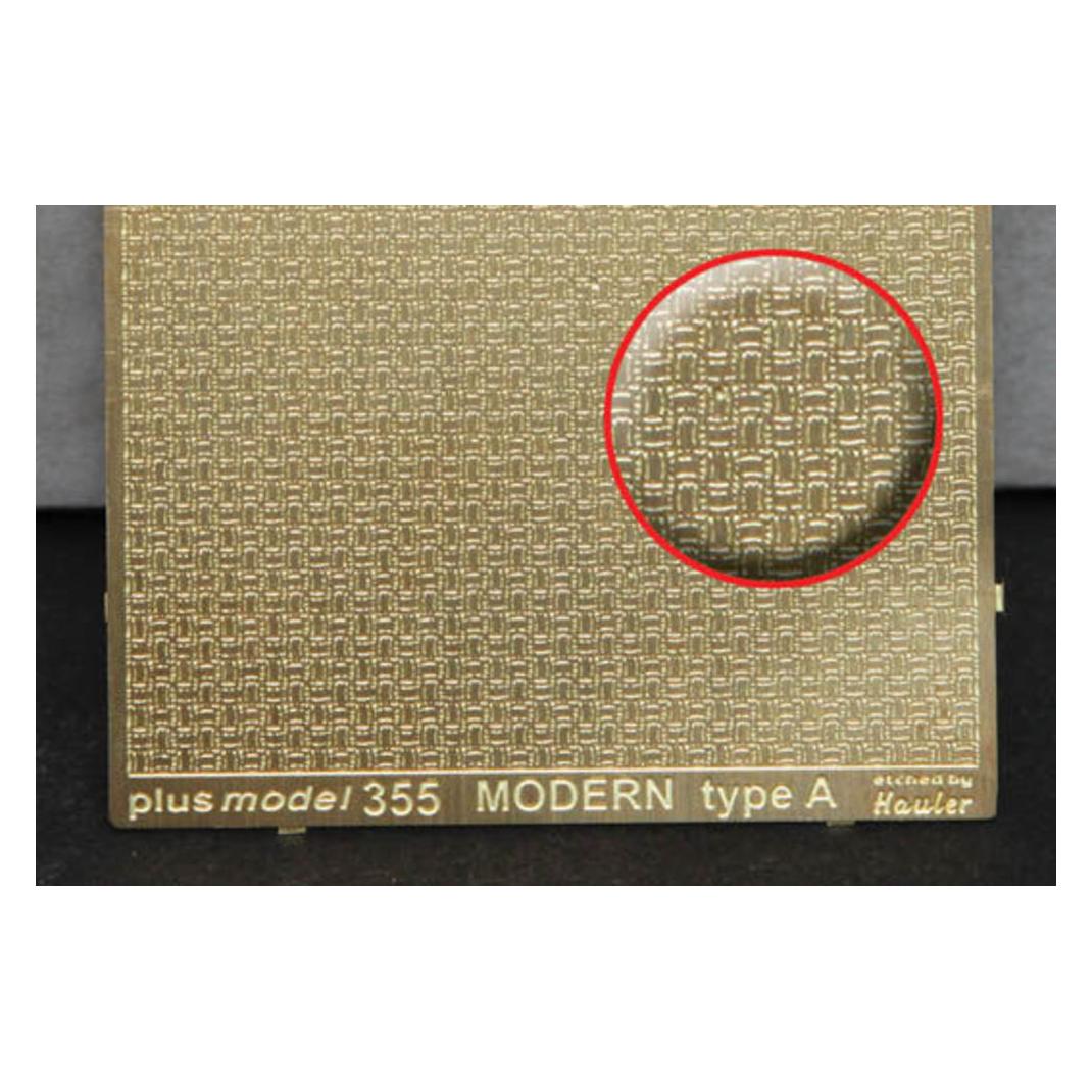 Plus Model Engraved plate - Modern A type (23800326)