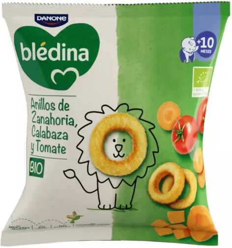 Blédina Anillas Tomate, Zanahoria y Calabaza +10M