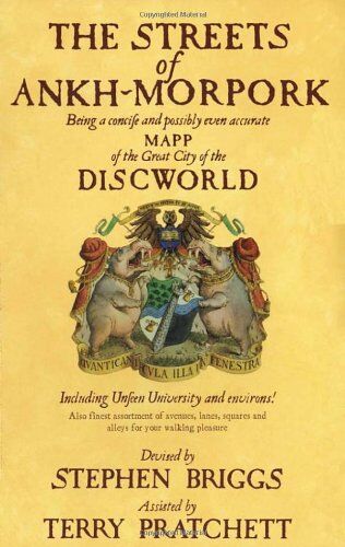 Terry Pratchett - The Streets of Ankh-Morpork. Coloured Map.: Being a Concise and Possibly Even Accurate Mapp of the Great City of the Discworld : Including Unseen ... Including Unfeen University and Environs! ... - Preis vom 12.10.2026 11:37:12 h