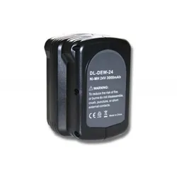 Akku für BERNER BHA 24K, Akku-Typ DE0241, DE-0243, 24V, 3Ah, Ni-MH