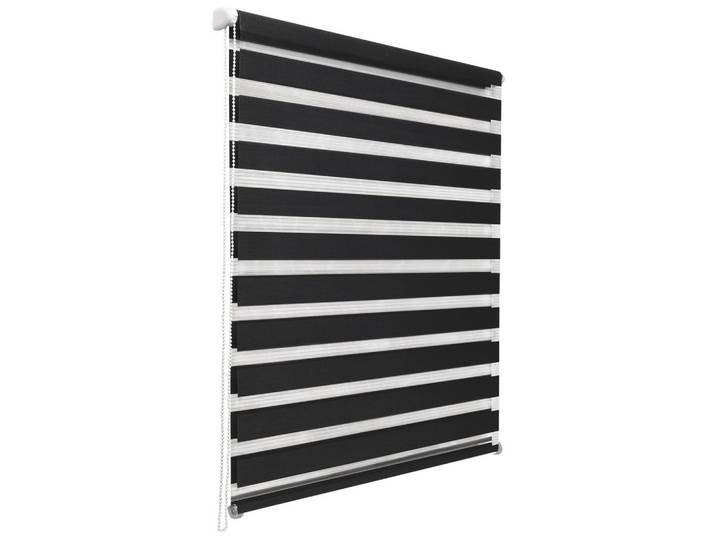DOPPELROLLO SolDecor DL2 140x150cm Schwarz