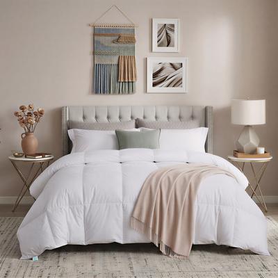 Martha Stewart White Goose Feather And White Goose Down Comforter