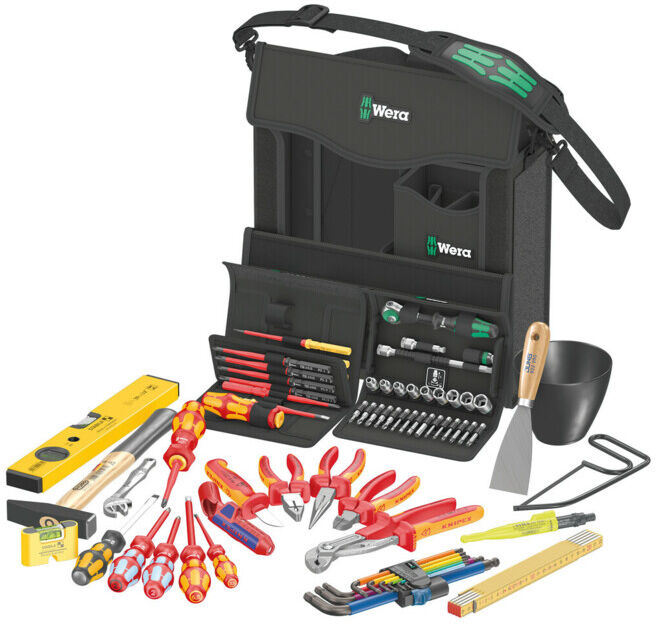 Wera 2go E 1 Jeu d'outils pour électriciens, 73 pièces (05134025001)