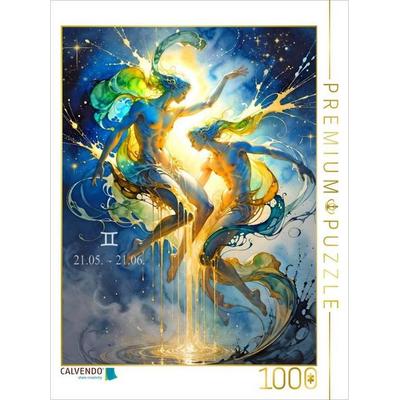 CALVENDO Puzzle Zwillinge | 1000 Teile Lege-Größe 64 × 48 cm Foto-Puzzle für glückliche Stunden