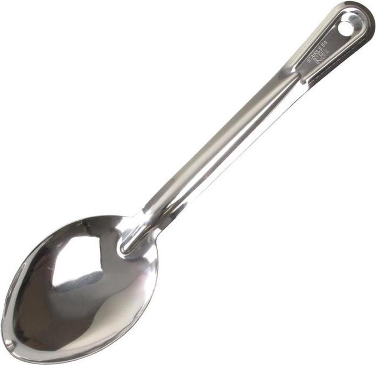 Vogue Plain Serveerlepel van RVS, 33 cm
