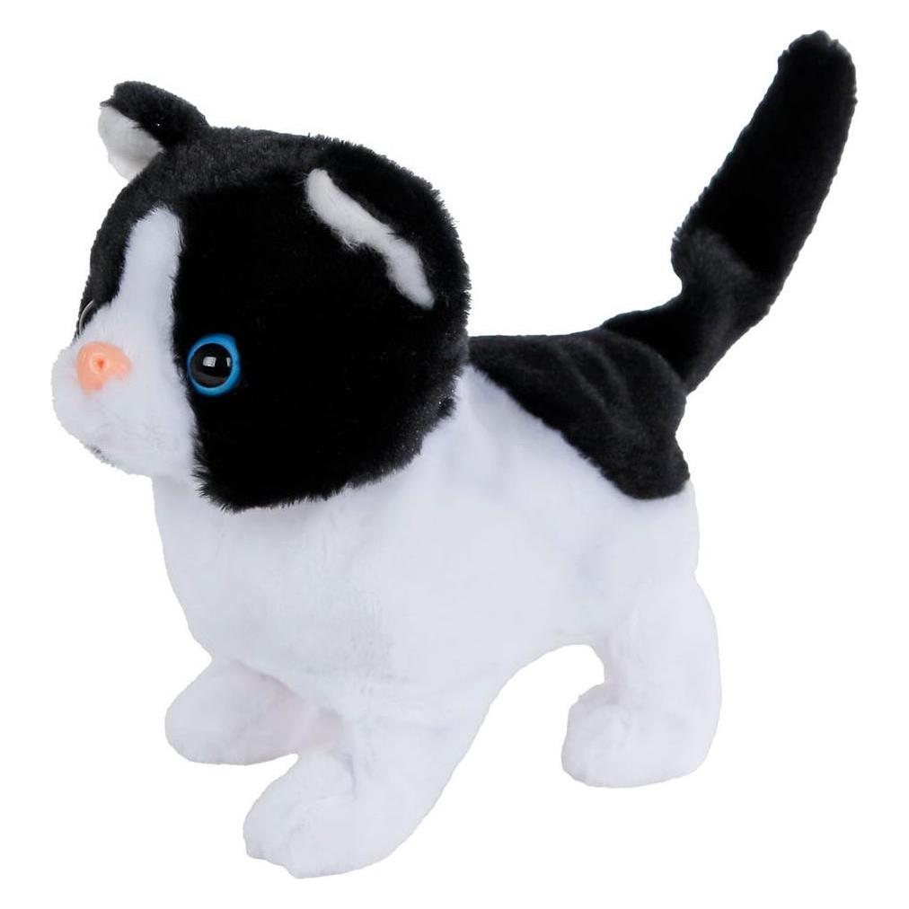 Van Manen Veenendaal Take Me Home Interaktive laufende Katze Schwarz Weiss, 15,5 cm (8 cm) (42423380)