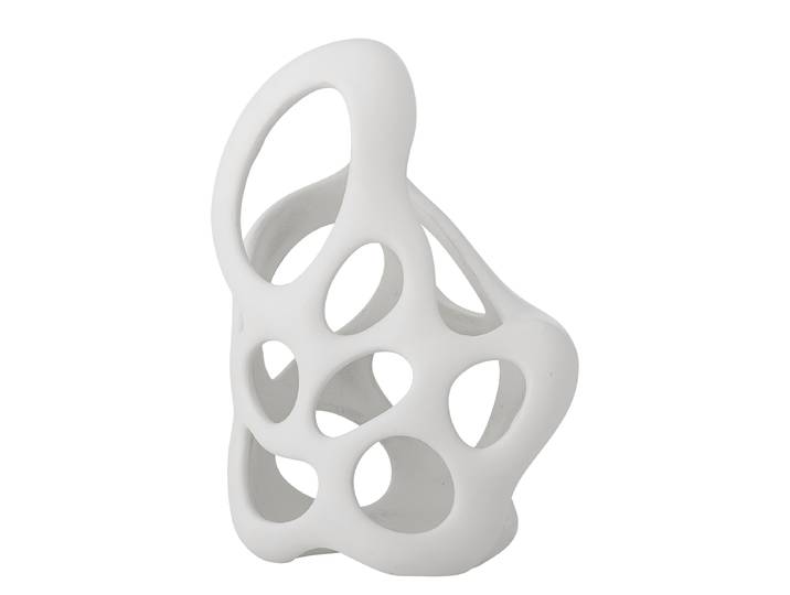Objet déco Chanet 14 x 23 x 18cm Blanc