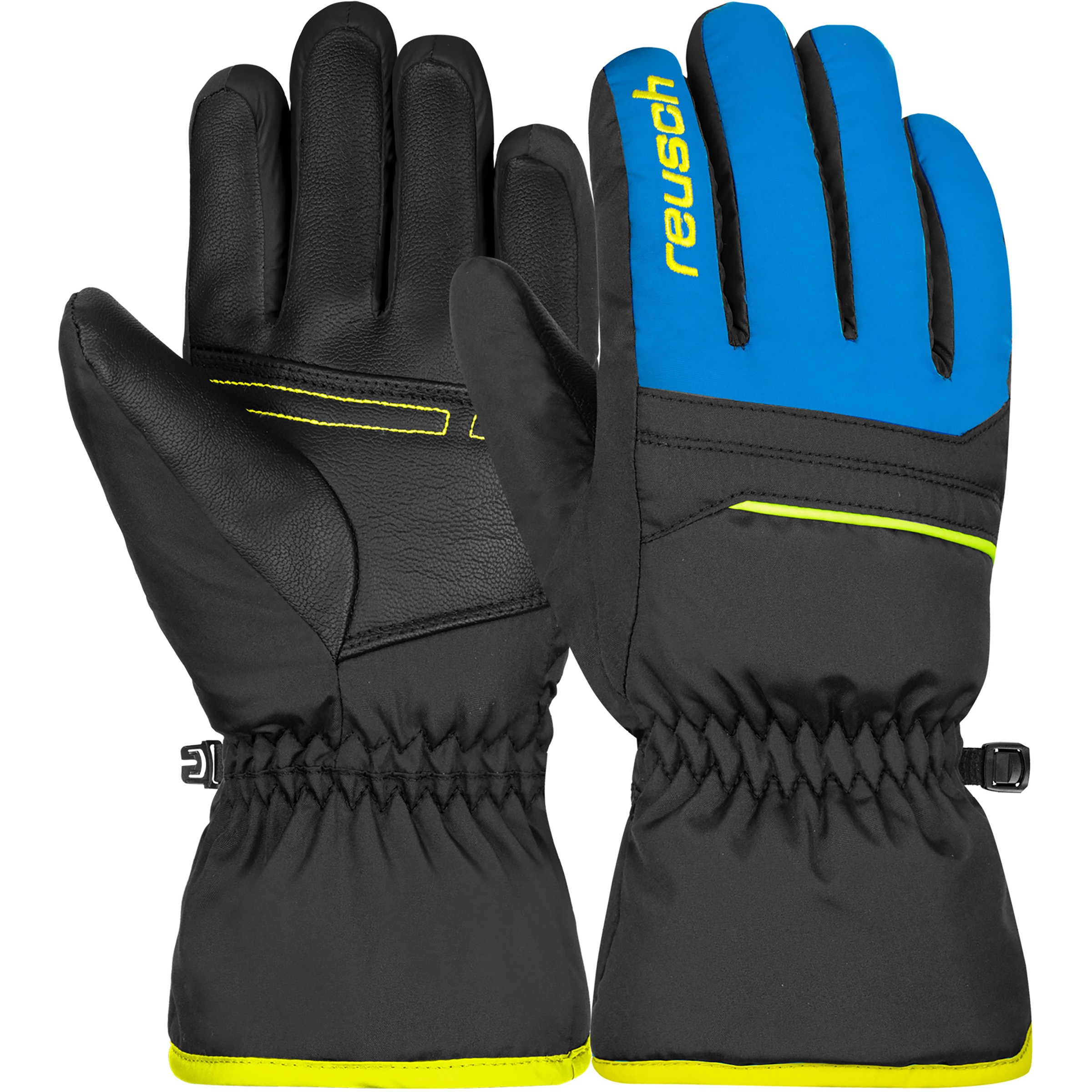 Reusch Alan Kinder Fingerhandschuhe schwarz Größe 5 Freeride | Skifahren | Splitboard Elastisch