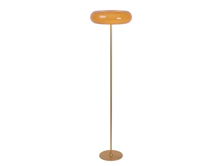 Lampadaire verre 3 lumière taupe