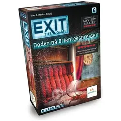 Spilbraet EXIT 6: Døden På Orientekspressen - Escape Room Spil (Danish) (LPFI0194) (Dänisch)