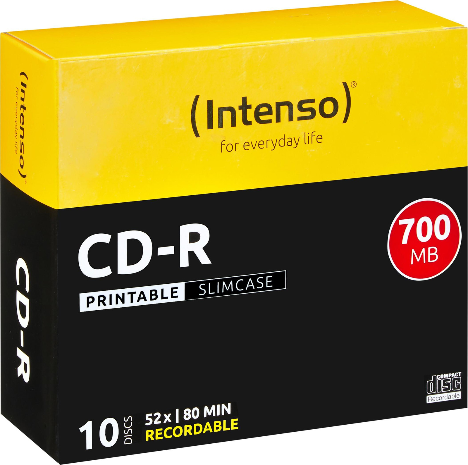Intenso CDR80 700MB CD-R (10 stuks)