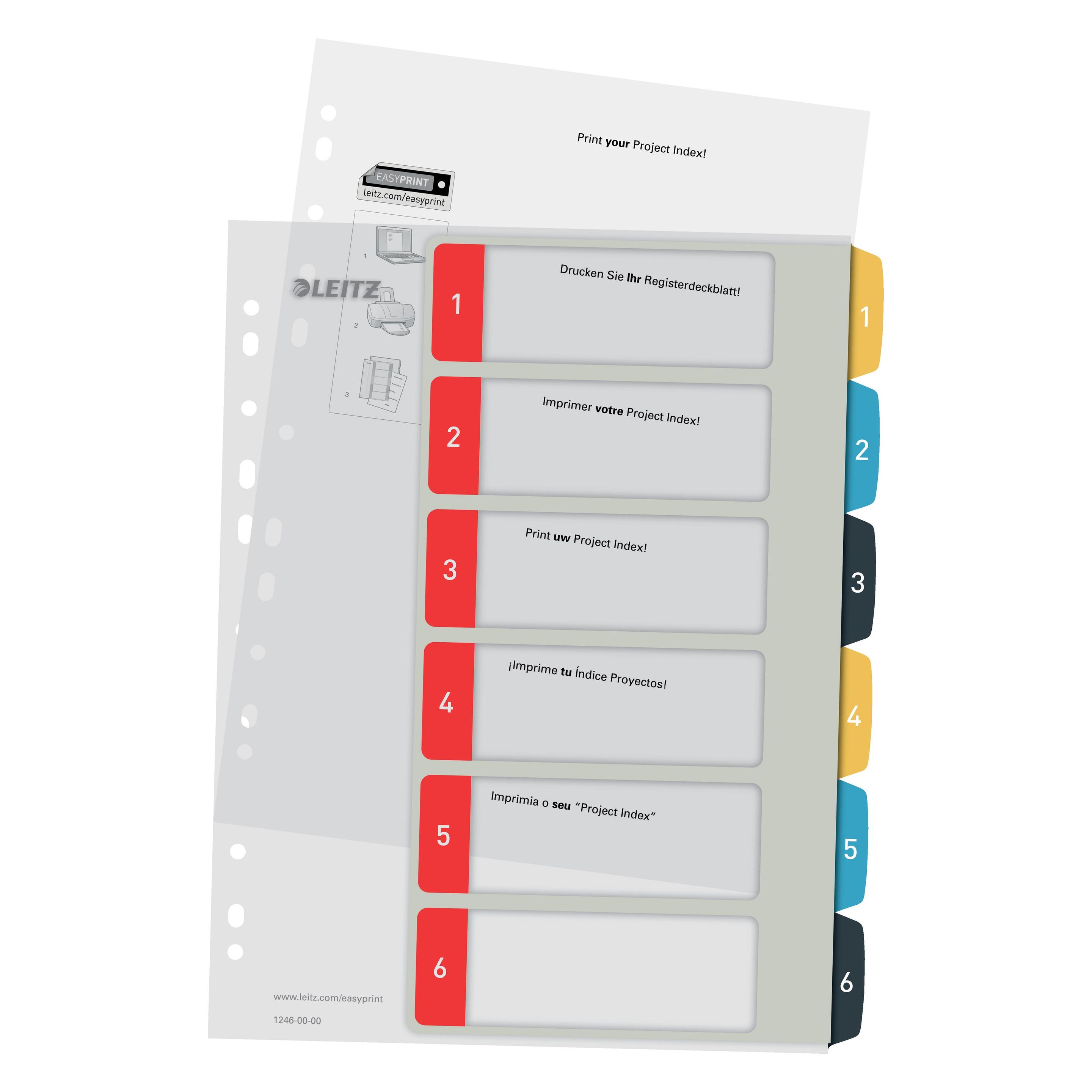 Leitz Register Cosy 1-6 (1246-00-00)