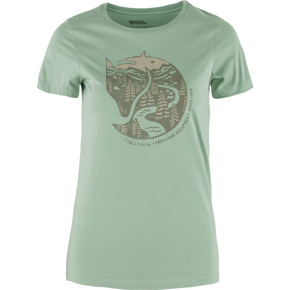 Fjällräven Arctic Fox T-shirt W misty green (674) M F89849-674-M