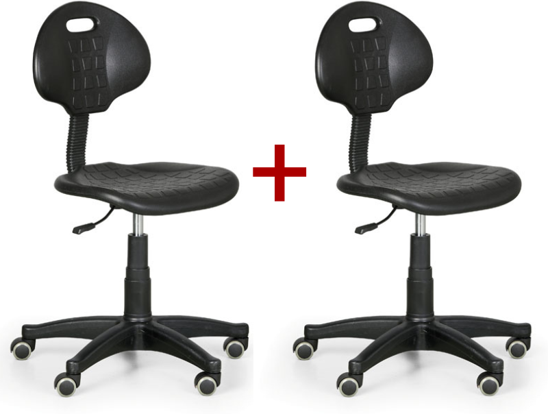 B2B Partner Arbeitsstuhl PUR 1+1 GRATIS