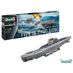 Revell Modellbausatz German Submarine Type IX C/40 U190 05167