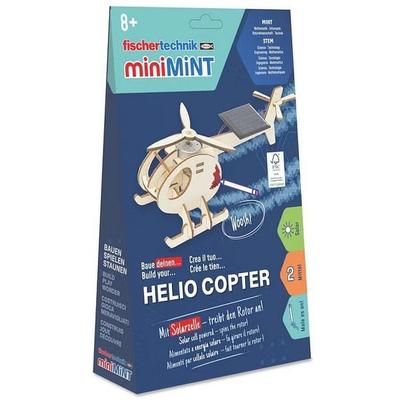 Fischertechnik 579983 - miniMINT, Helio Copter, Helicopter mit Solarzelle, Technik-Holzbausatz ab 8 Jahren