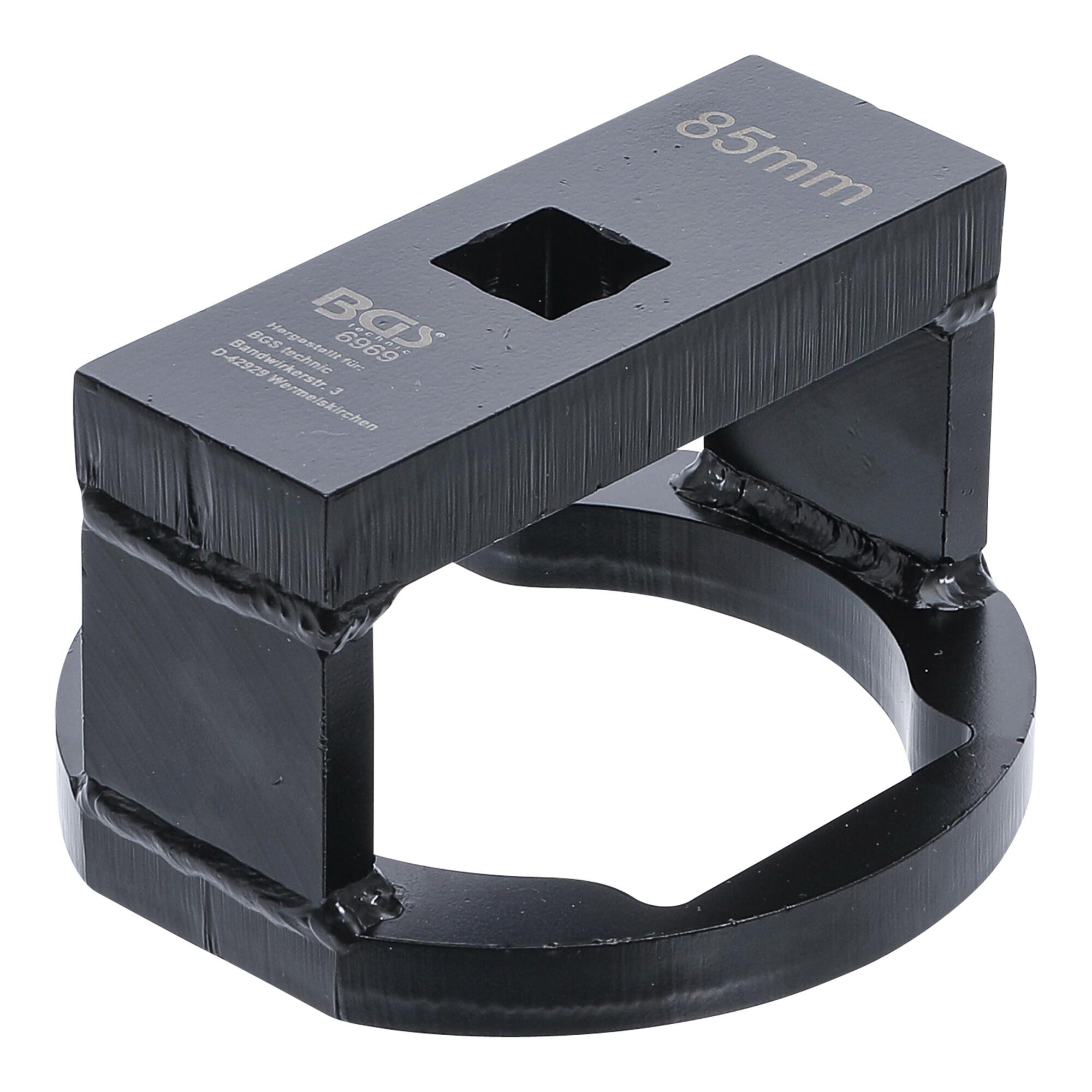 BGS Achsmuttern-/Radkapsel-Schlüssel für 13 t BPW-Vorderachsen SW 85 mm ; BGS technic (6969)