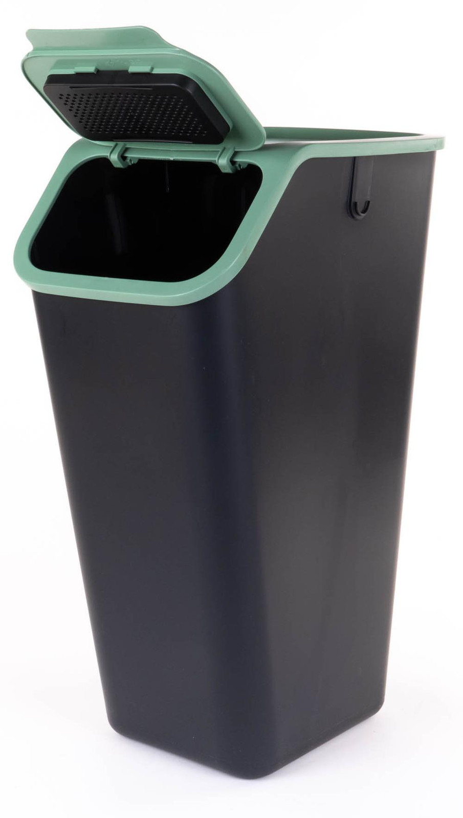 Practic Afvalbak voor het scheiden van afval, 35 liter, blauw deksel