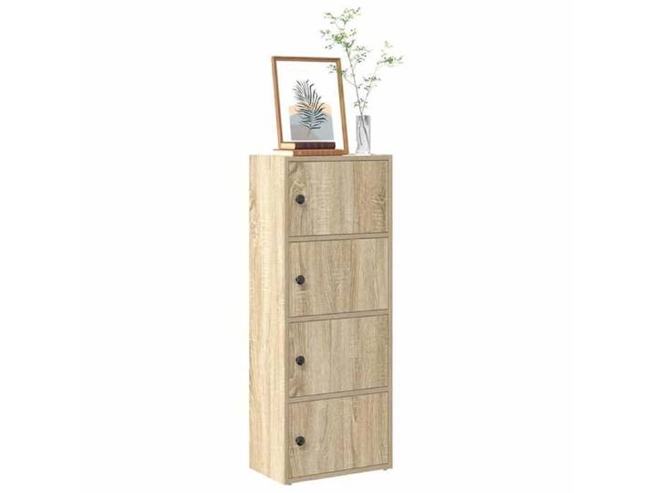 SALE 2025 Bibliothèque Moderne - Colonne Étagère - Chêne sonoma - 40x24x102 cm - bois d'ingénierie 15 65 Kg 6738