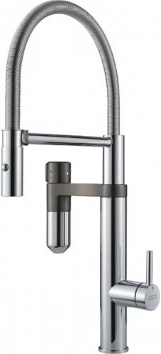 Franke VITAL Semi-pro PVD Noir, chrome/gun metal 120.0621.230