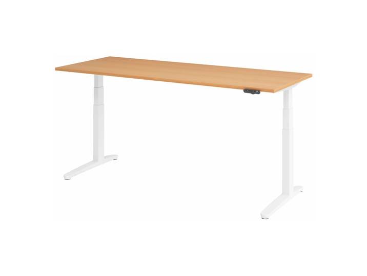 XBHM 20 WW Schreibtisch elektrisch höhenverstellbar Buche
