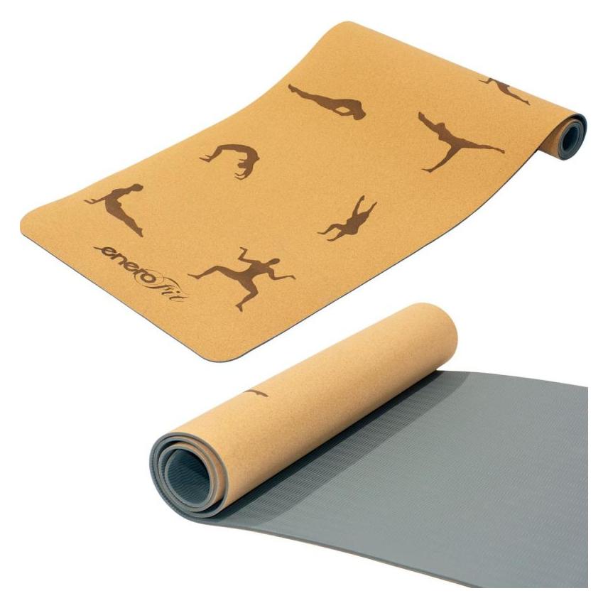Enero Fit KORKOWA MATA DO ĆWICZEŃ JOGI 183x61x0.4CM (4 mm) (60899032)