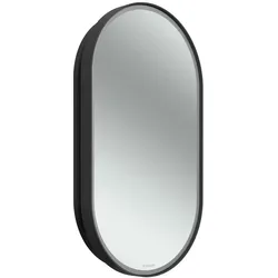 Schneider FLOAT D2W Spiegelschrank, eine Tür 45cm, Anschlag links, oval, rundum Beleuchtung, 450x104x800mm, 221.045.00.44