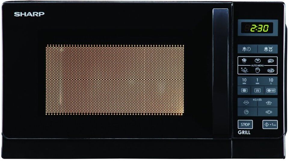 Microonde Sharp R 742BKW Black