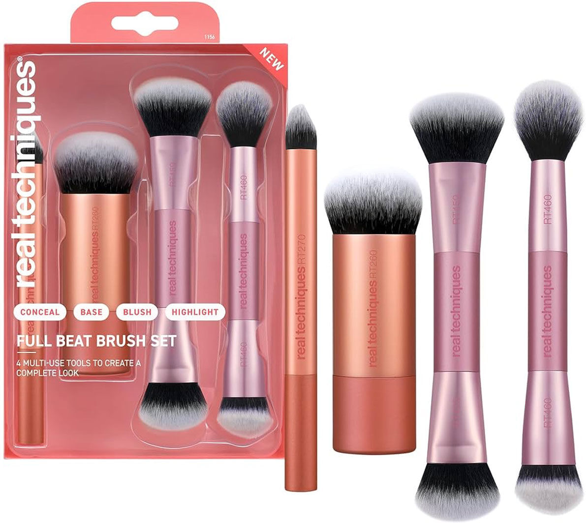 REAL TECHNIQUES Full Beat Brush Gift Set