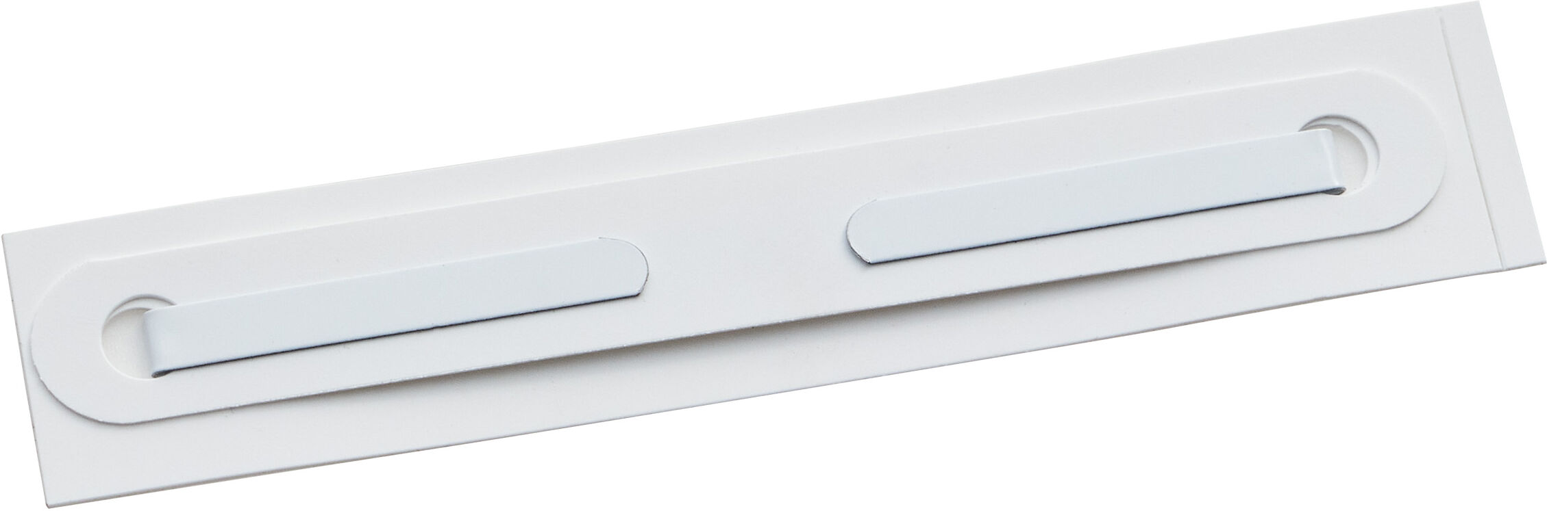SPRINTIS 100 Unités - Mécanismes de reliure, 97 x 20 mm, blanc, plastique, acier