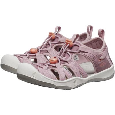 Sandale KEEN "MOXIE SANDAL", Jungen, Gr. 34, rosa (nostalgia rose, papaya punch), Synthetik, Textil, Schuhe Sandale