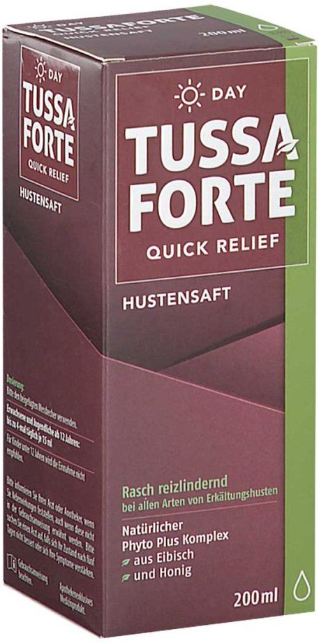 TUSSAFORTE Day Quick Relief Hustensaft 200ml