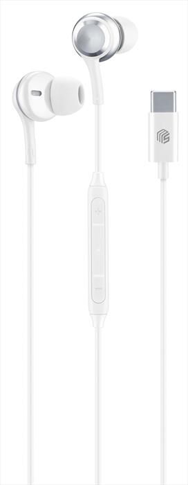 Cellular Line Auricolare Cuffia Aucapsulemstypec2w-bianco