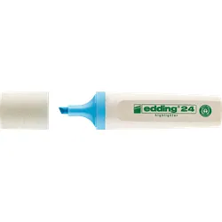 EDDING 24BL - Textmarker, nachfüllbar, blau