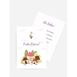 Osterkarten selbst gestalten mit Spruch und Fotos im Onlinedesigner bei Meine-Kartenmanufaktur.de