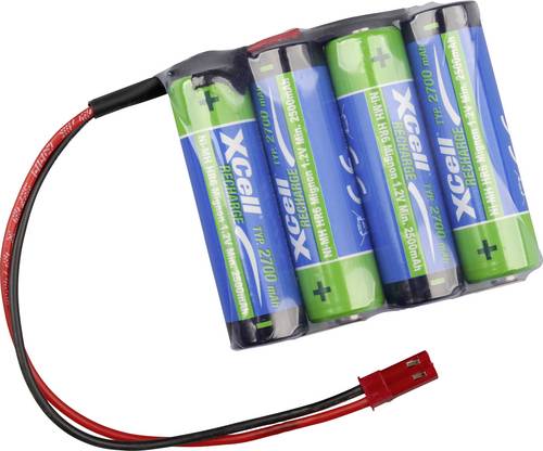 XCell Akkupack 4x Mignon (AA) NiMH 4.8V 2700