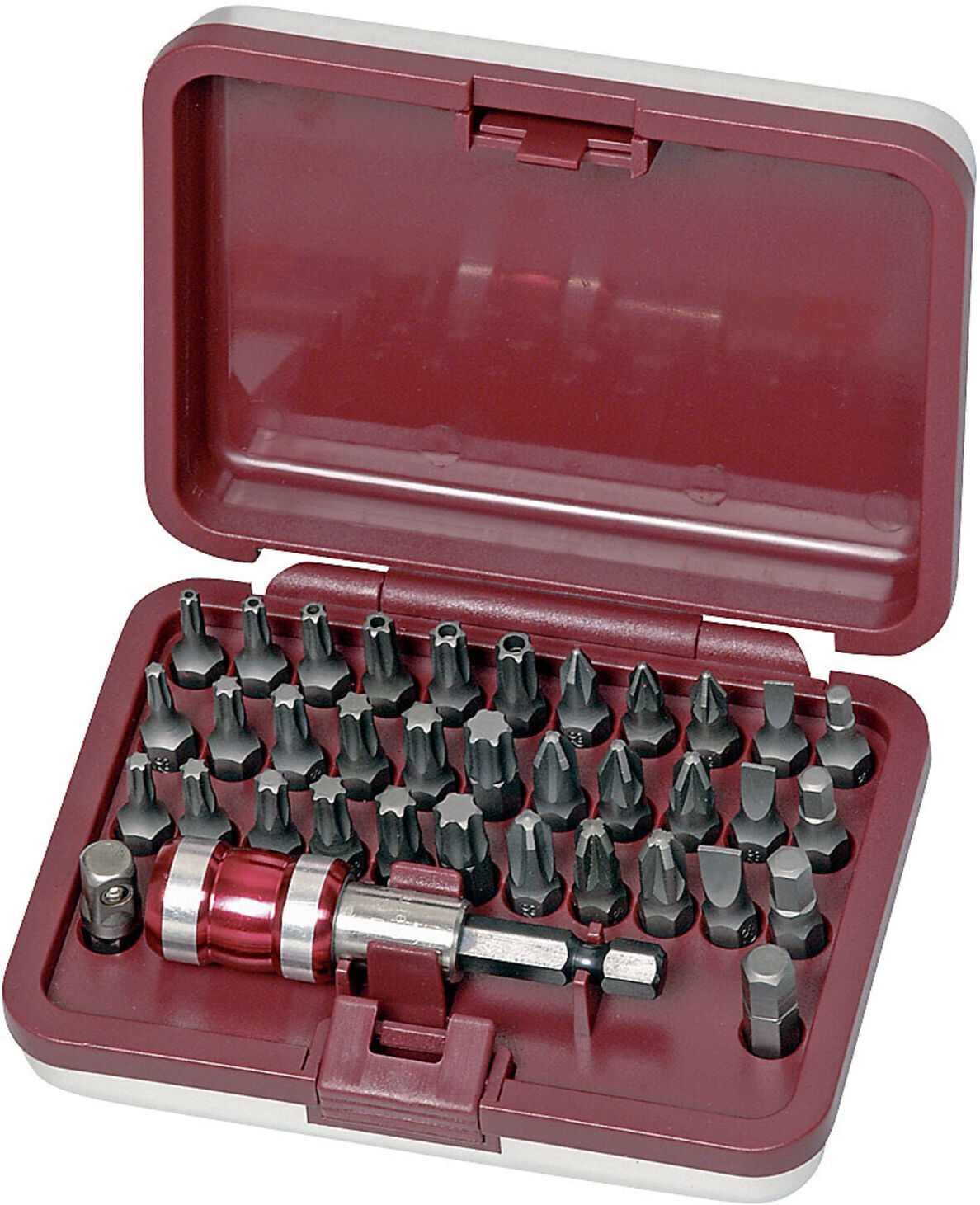 Kraftwerk 1/4" ALUBIT-Box, 36-tlg. (3782-1)