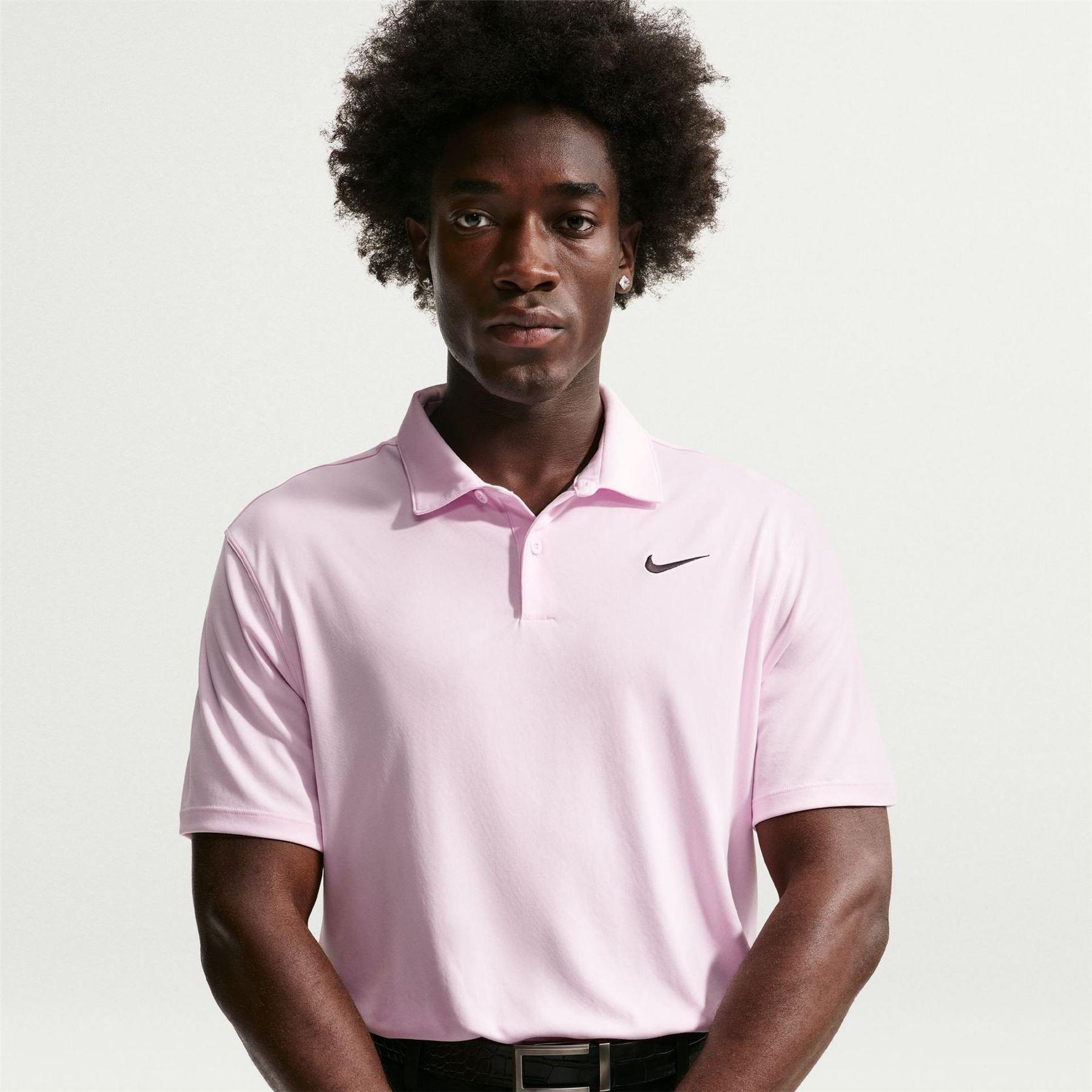 Nike - "Performance" Poloshirt für Herren, kurzärmlig (Schaum Pink)