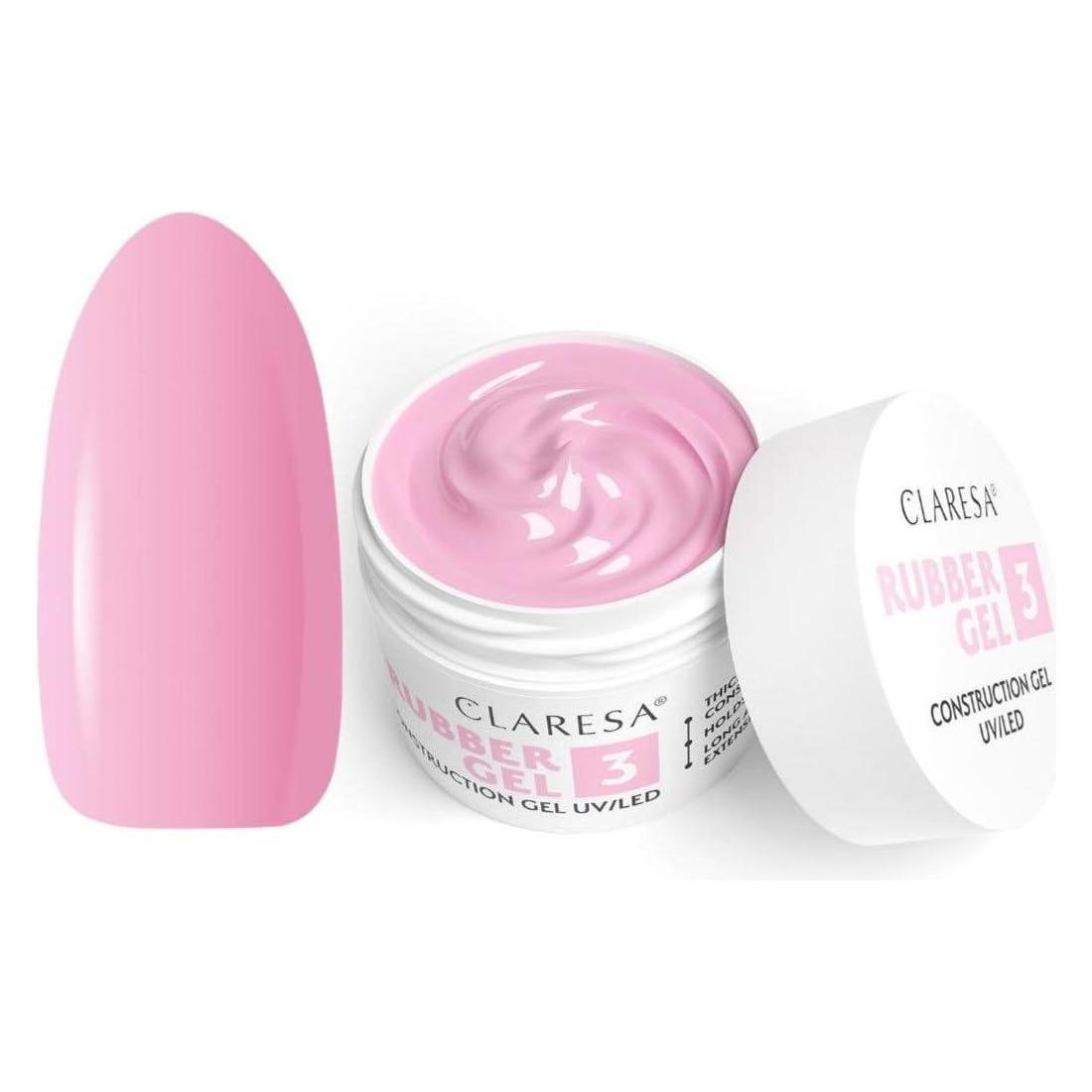 Claresa Nail Builder Gel Rubber Gel 45g Medium (Körpergel) (CLARESA)