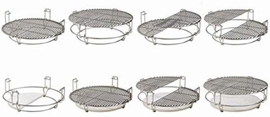 Famanu Kamado Grill 20 Zoll mit Topfhalter - Universelle BBQ Zubehör