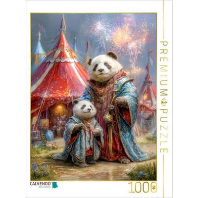 CALVENDO Puzzle Panda | 1000 Teile Lege-Größe 64x48cm Foto-Puzzle für glückliche Stunden