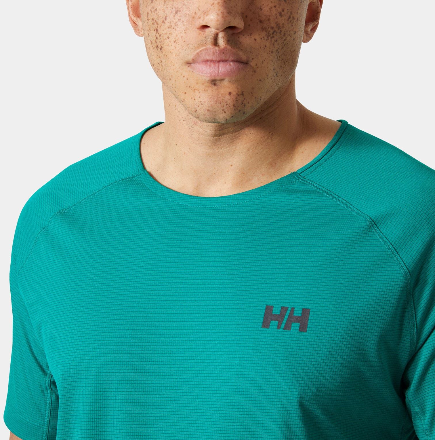 Helly Hansen Men's Trail Short Sleeve T-shirt - Green - 2XL