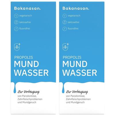 Bakanasan Propolis Mundwasser 2x 2x50 ml